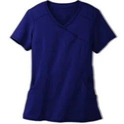 Infinity Scrub Tops*Women's Mock Wrap Scrub Top
