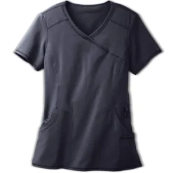 Infinity Scrub Tops*Women's Mock Wrap Scrub Top