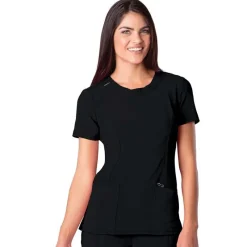 Infinity Scrub Tops*Women's Round Neck Scrub Top