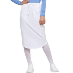 Infinity Dresses & Skirts*Women's Tapered Drawstring Scrub Skirt