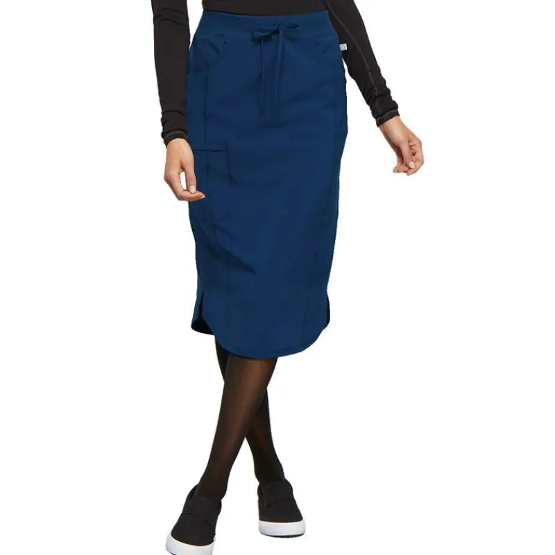 Infinity Dresses & Skirts*Women's Tapered Drawstring Scrub Skirt