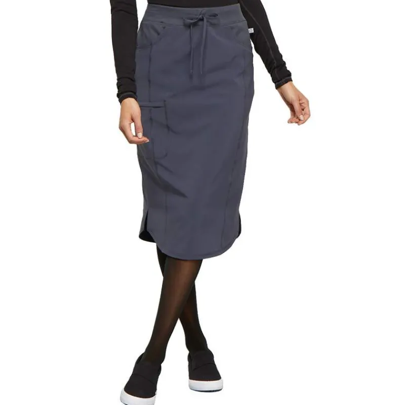 Infinity Dresses & Skirts*Women's Tapered Drawstring Scrub Skirt