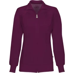 Infinity Lab Coats & Jackets*Women's Zip-Front Warm-Up Scrub Jacket