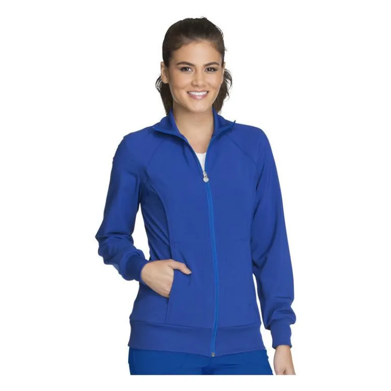 Infinity Lab Coats & Jackets*Women's Zip-Front Warm-Up Scrub Jacket