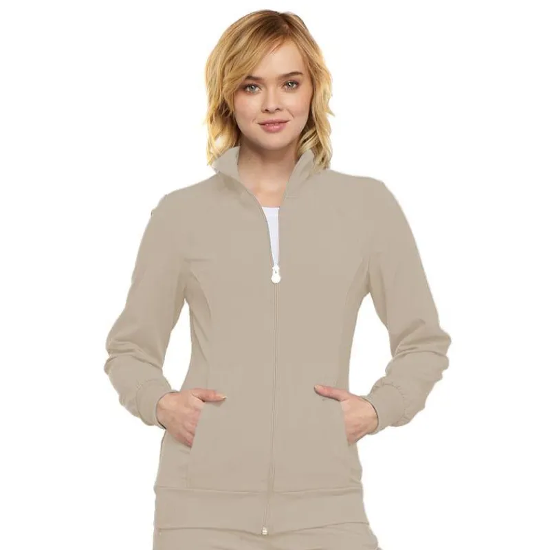 Infinity Lab Coats & Jackets*Women's Zip-Front Warm-Up Scrub Jacket