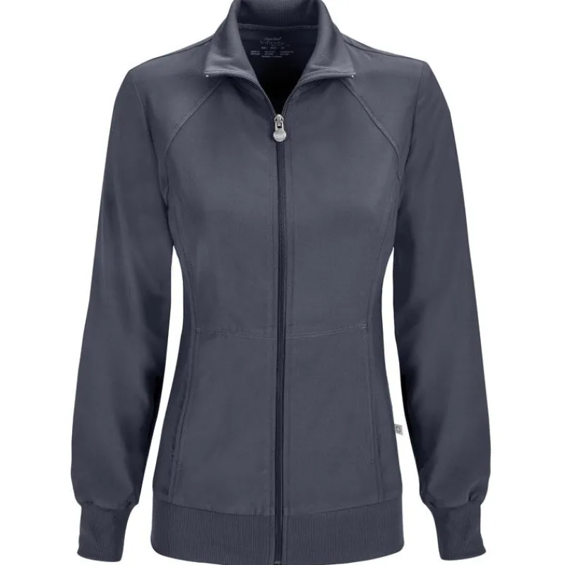 Infinity Lab Coats & Jackets*Women's Zip-Front Warm-Up Scrub Jacket