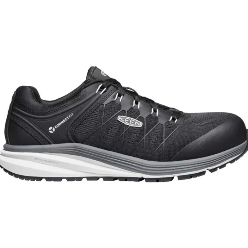 KEEN Utility Non-Slip Shoes | Athletic*KEEN Ultility Men's Vista Energy Carbon Toe Athletic Work Shoe Vapor/black