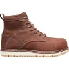 KEEN Utility Non-Slip Boots | Work Boots*KEEN Ultility Women's 6" San Jose Aluminum Toe Wedge Work Boot Gingerbread/gum