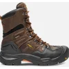 KEEN Utility Non-Slip Boots | Work Boots*Men's Coburg 8" Steel Toe Work Boots Cascade Brown/brindle