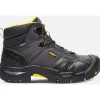 KEEN Utility Non-Slip Boots | Steel Toe*Men's Logandale Steel Toe Work Boots Raven/black