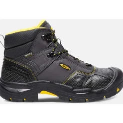 KEEN Utility Non-Slip Boots | Steel Toe*Men's Logandale Steel Toe Work Boots Raven/black
