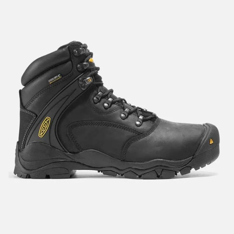 KEEN Utility Non-Slip Boots | Steel Toe*Men's Louisville 6" Steel Toe Work Boots Cascade Brown