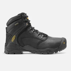 KEEN Utility Non-Slip Boots | Steel Toe*Men's Louisville 6" Steel Toe Work Boots Black