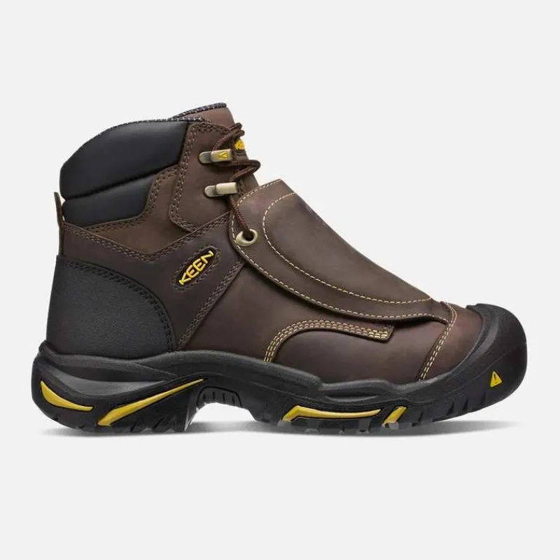 KEEN Utility Non-Slip Boots | Met Guard*Men's Mt Vernon 6" Metguard Work Boots Cascade Brown