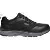 KEEN Utility Non-Slip Shoes | Athletic*Men's Sparta II ESD Aluminum Toe Athletic Work Oxford Steel Gray / Black