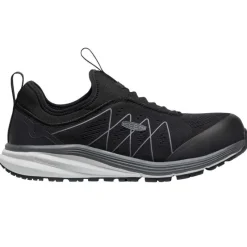 KEEN Utility Non-Slip Shoes | Athletic*Men's Vista Energy Shift Carbon-Fiber Toe Athletic Work Shoe Vapor/black
