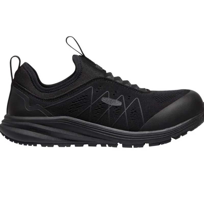 KEEN Utility Athletic | Non-Slip Shoes*Women's Vista Energy Shift ESD Carbon-Fiber Toe Athletic Work Shoe Black / Black