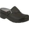 Klogs Non-Slip Healthcare | Non-Slip Healthcare*Women's Austin Buckle Clog Black Smooth