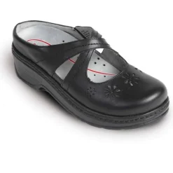 Klogs Non-Slip Healthcare | Non-Slip Healthcare*Women's Carolina Slip On Shoes Black Smooth