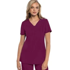 Med Couture Amp Scrub Tops*Women's Shaped V-neck Scrub Top