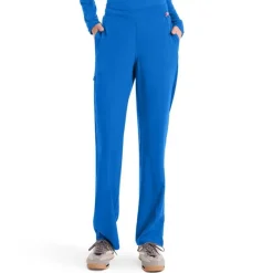 Med Couture Amp Scrub Pants*Women's Straight Leg Pull-On Cargo Scrub Pant