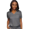 Med Couture Touch Scrub Tops*Women's V-Neck Tuck-In Scrub Top