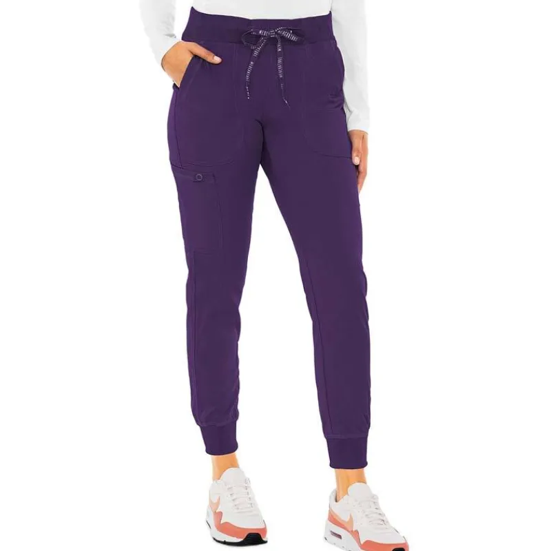 Med Couture Touch Scrub Pants*Women's Cargo Jogger Yoga Scrub Pant