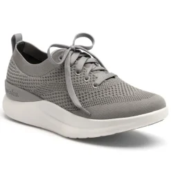 Moshn by KLOGS Footwear | Non-Slip Healthcare*Women's Leap Knit Athletic Oxford Ash