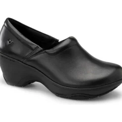 Nursemates Non-Slip Healthcare | Non-Slip Healthcare*Women's Smooth Bryar Slip On Shoes Black
