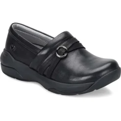Nursemates Non-Slip Shoes | Footwear*Women's Ceri Leather Slip On Black