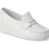 Nursemates Slip Ons | Slip Ons*Women's Pennie Loafer Step In White