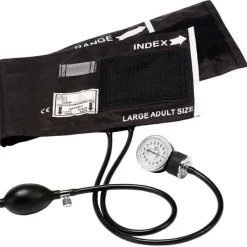 Prestige Blood Pressure Devices*Basic Large Adult Aneroid Sphygmomanometer Black