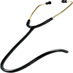 Prestige Stethoscopes*Binaural & Tube Replacements - 126-G Series Stethoscopes Black / Gold