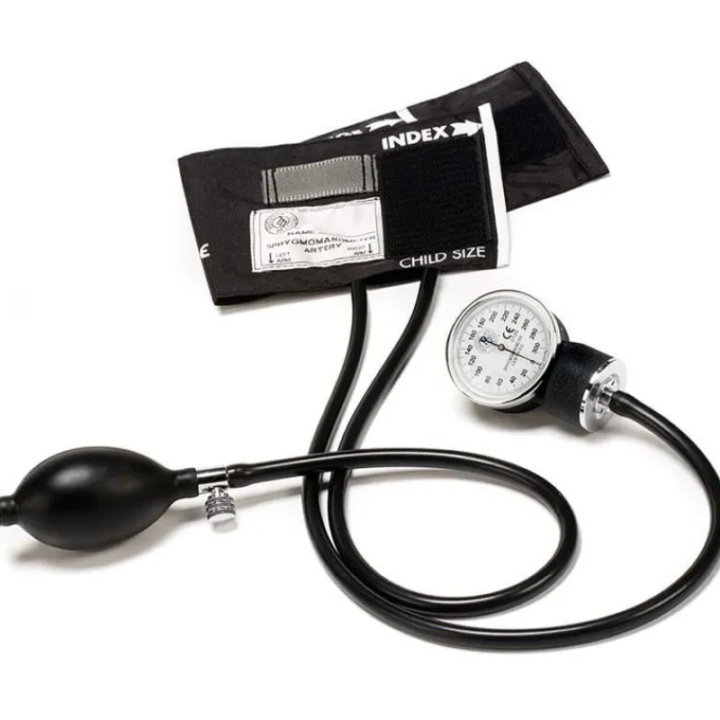 Prestige Blood Pressure Devices*Premium Pediatric Aneroid Sphygmomanometer Black