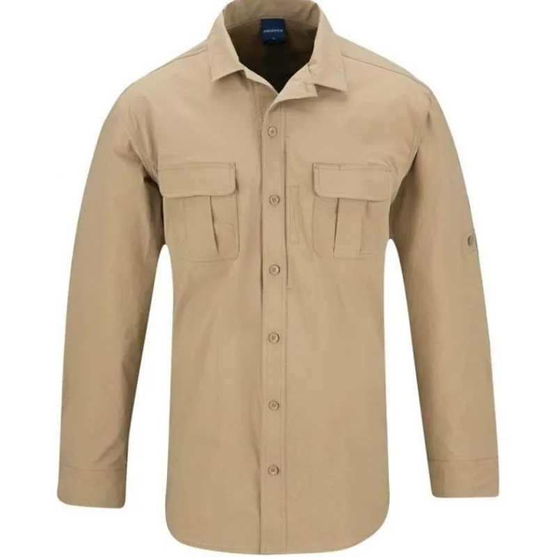 Propper Work Shirts*Men's Summerweight Long Sleeve Tactical Shirt