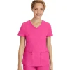 Healing Hands Scrub Tops*Purple Label by Women's Juliet V-Neck Scrub Top