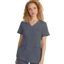 Healing Hands Scrub Tops*Purple Label by Women's Jill V-Neck Scrub Top