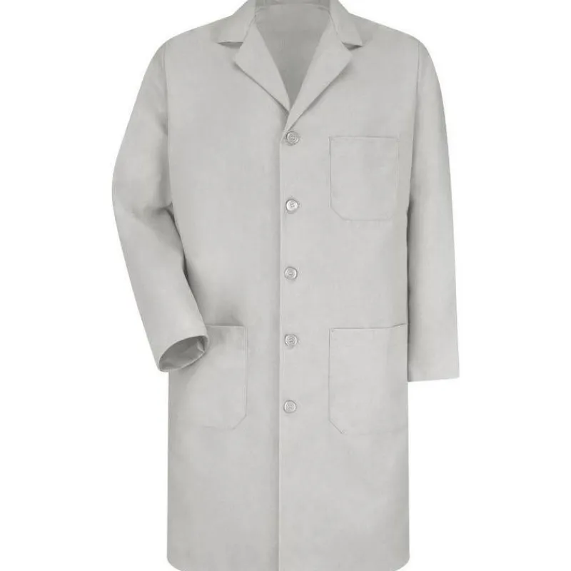 Red Kap Lab Coats & Jackets*Men's Button Front 41-Inch Lab Coat