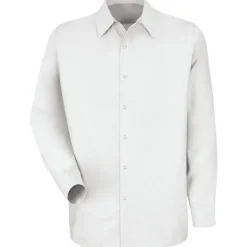 Red Kap Work Shirts*Men's Long Sleeve Specialized Pocketless Work Shirt