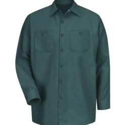 Red Kap Work Shirts*Men's Long Sleeve Industrial Work Shirt
