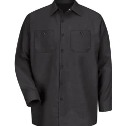Red Kap Work Shirts*Men's Long Sleeve Industrial Work Shirt