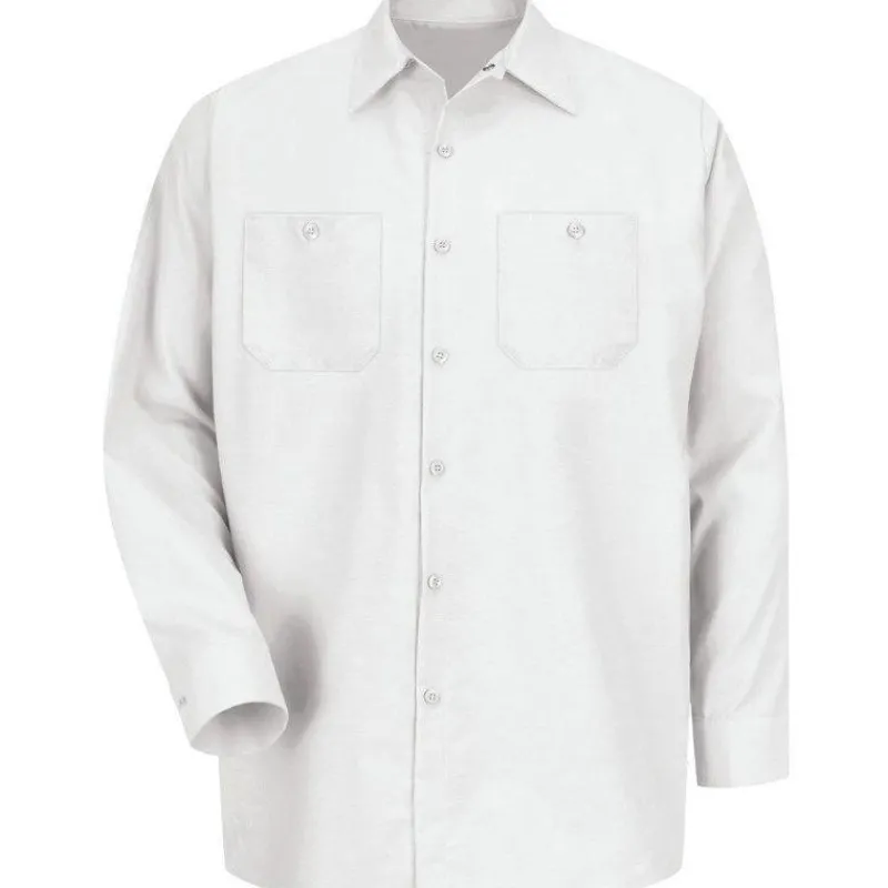 Red Kap Work Shirts*Men's Long Sleeve Industrial Work Shirt