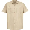Red Kap Work Shirts*Men's Short Sleeve Industrial Work Shirt