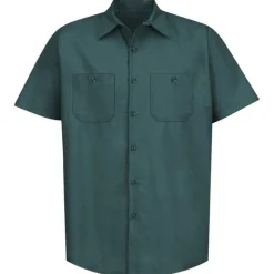 Red Kap Work Shirts*Men's Short Sleeve Industrial Work Shirt