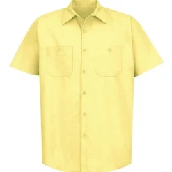 Red Kap Work Shirts*Men's Short Sleeve Industrial Work Shirt