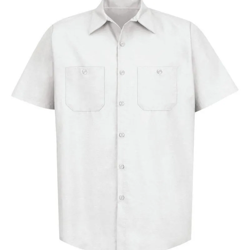 Red Kap Work Shirts*Men's Short Sleeve Industrial Work Shirt
