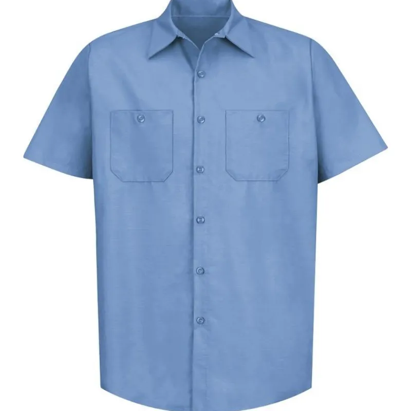 Red Kap Work Shirts*Men's Short Sleeve Industrial Work Shirt