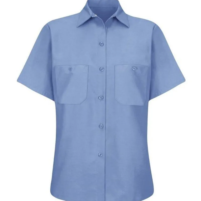 Red Kap Shirts | Work Shirts*Women's Short Sleeve Industrial Work Shirt