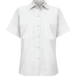 Red Kap Shirts | Work Shirts*Women's Short Sleeve Industrial Work Shirt