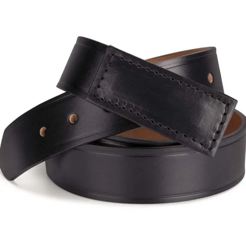 Red Kap Belts*RedKap Unisex ZeroSkratch Leather Belt Black